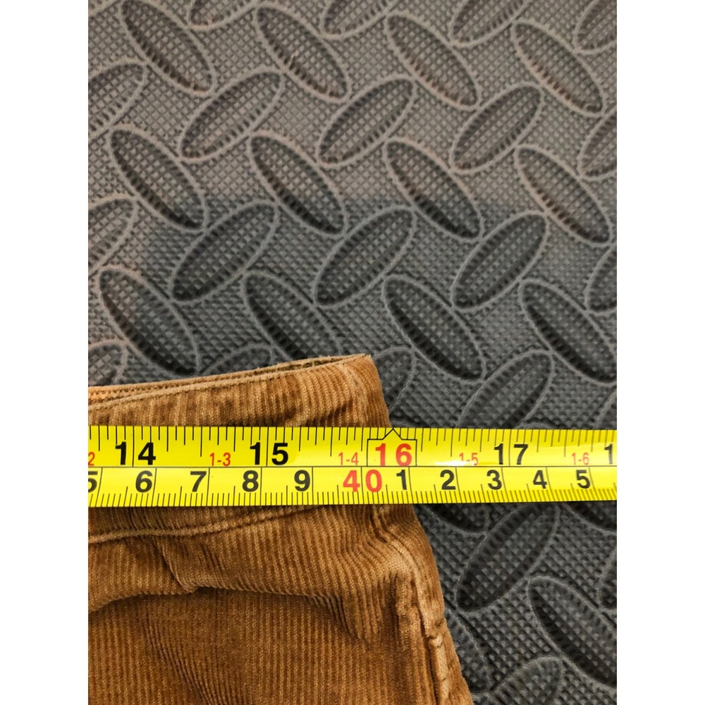 Vintage Ralph Lauren Corduroy Pants Womens 8 Brown Flare Leg Western - Picture 3 of 10